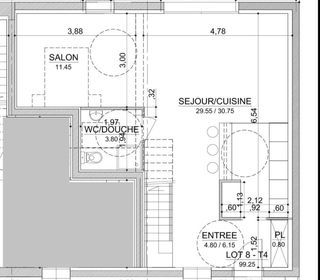  Maison � vendre 4 pi�ces 99 m�