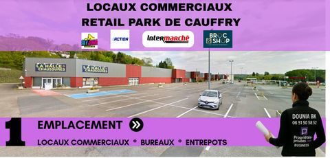 RETAIL PARK DE CAUFFRY - LOCAL COMMERCIAL 721 M&sup2; 5408 60290 Cauffry