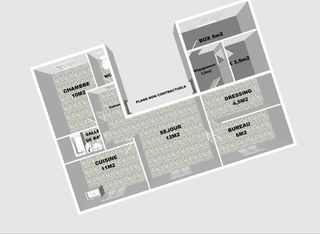  Appartement � vendre 2 pi�ces 51 m�