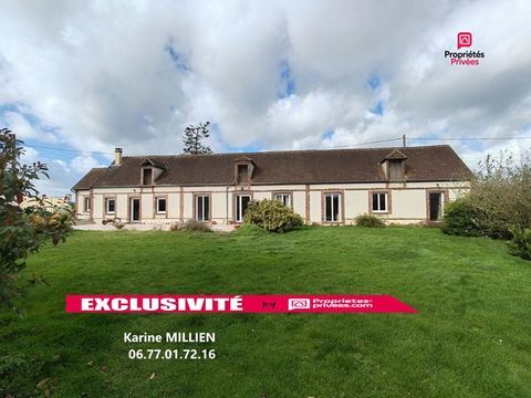  DAMPIERRE SUR AVRE 28350 Maison individuelle de style long�re r�nov�e - Plain-pied - 4 chambres - D�pendances - Terrain - 270 00 Maison - 7 pi�ce(s) - 164 m�