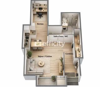  Appartement � vendre 2 pi�ces 82 m�