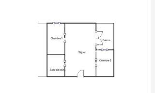  Appartement � vendre 3 pi�ces 35 m�