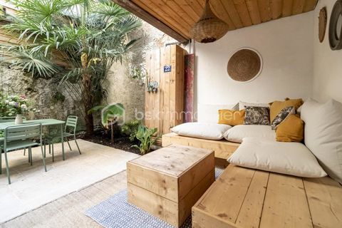   Charmante maison en plein c�ur de Lectoure � avec son petit jardin secret ! Maison - 4 pi�ce(s) - 120 m�