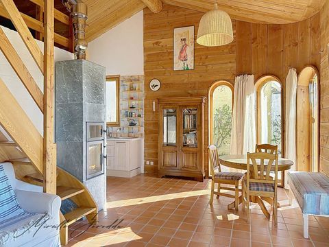   A vendre Maison bois �cologique haut de gamme  4 pi�ces de 70 m� avec garage sur terrain de 320 m� Maison - 4 pi�ce(s) - 70 m�