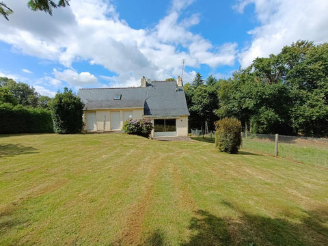   29520  Saint Goazec maison d'architecte atypique 3 chambres avec acc�s jardin  sans vis � vis Maison - 6 pi�ce(s) - 141 m�