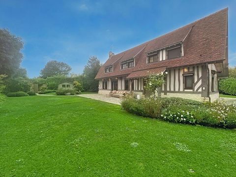  Superbe maison Normande en colombages de 240 m� , aux portes de Deauville -tr�s bon standing Maison - 8 pi�ce(s) - 235 m�