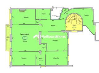  Appartement � louer 5 pi�ces 127 m�