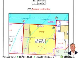  Terrain � vendre 436 m�