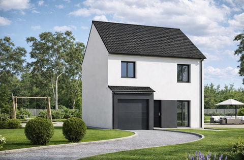   MAISON INDIVIDUELLE 95,84 m� � SAINT PIERRE DU PERRAY Maison - 4 pi�ce(s) - 96 m�