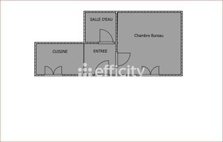  Appartement � vendre 1 pi�ce 21 m�