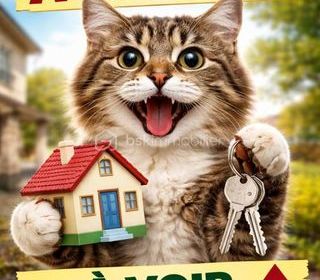  Maison � vendre 3 pi�ces 60 m�