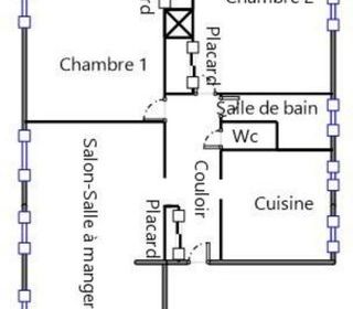  Appartement � vendre 4 pi�ces 70 m�