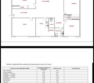  Appartement � vendre 5 pi�ces 88 m�