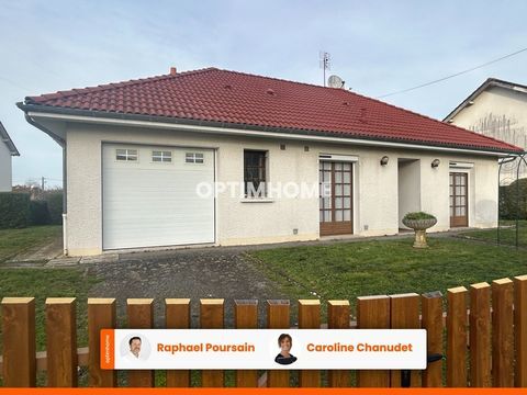   Maison de plain-pied de 76 m2 sur 750 m2 de jardin Maison - 3 pi�ce(s) - 76 m�