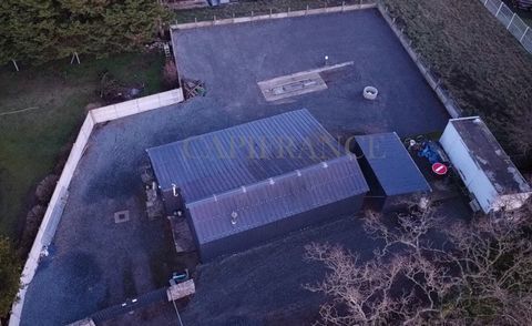 Local Artisanal 140m&sup2; + Terrain 700m&sup2; - Acc&egrave;s RN12 & Proche Fournisseurs &agrave; louer PLOUISY (22) 850 22200 Plouisy