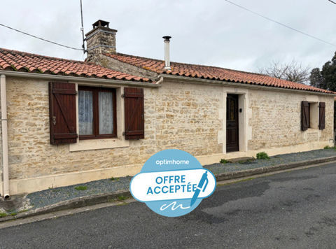   PUYRAVAULT (85) A 20 MINUTES DE LA ROCHELLE AUTHENTIQUE LONGERE EN PIERRES A RAFRAICHIR SUR 333 M� CLOS Maison - 5 pi�ce(s) - 86 m�