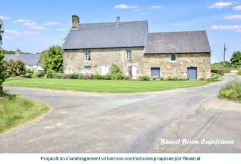   Maison en pierre 6 pi�ces SAINT BRICE DE LANDELLES (50) Maison - 6 pi�ce(s) - 145 m�