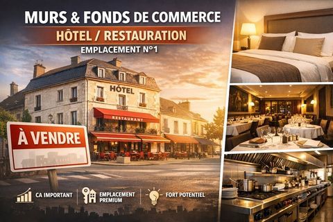 MURS & FONDS DE COMMERCE � H&Ocirc;TEL / RESTAURATION � EMPLACEMENT N&deg;1 817500 18600 Sancoins