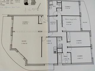  Appartement � vendre 6 pi�ces 130 m� Limoges