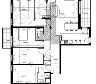  Appartement � vendre 5 pi�ces 108 m�