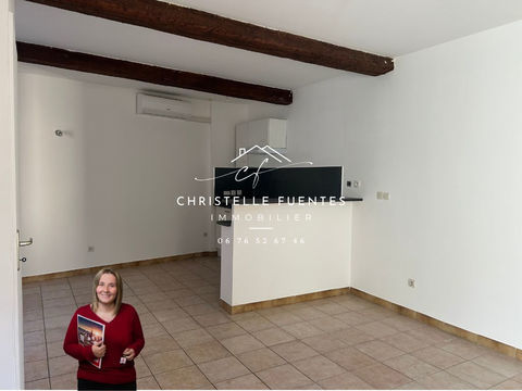   A LOUER - H�RAULT - LOUPIAN (34140) - MAISON DE VILLAGE T3 - 52,60 m� - CAVE 8 m� - C?UR DE VILLAGE Maison - 3 pi�ce(s) - 52 m�