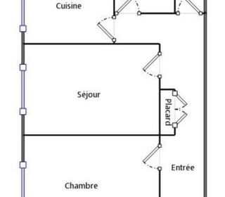  Appartement � vendre 2 pi�ces 49 m�