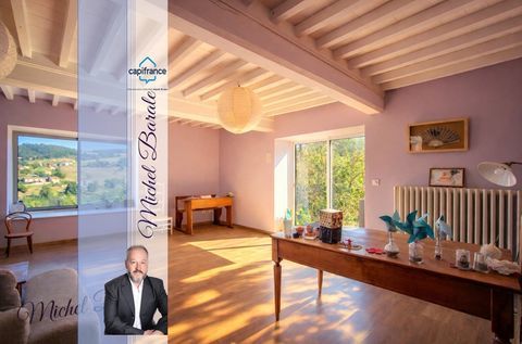   Ferme r�nov�e 205 m� � 6 chambres � terrain 16 000 m� � g�othermie � vue � Montromant (69) Maison - 8 pi�ce(s) - 220 m�