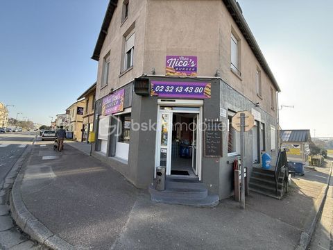 ? Opportunit&eacute; RARE : Fonds de commerce restauration rapide + 2 appartements locatifs � Emplacement strat&eacute;gique et rentabilit&eacute; as 45000 76580 Le trait