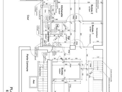 VENTE MURS &deg;Centre De Formation Kin&eacute;   &deg;Immeuble Ann&eacute;e   1900 &deg;6 Pi&egrave;ces Principal. .191M2. LYON 6EME  650.000� 650000 69006 Lyon 6eme arrondissement