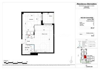  Appartement � vendre 2 pi�ces 50 m�