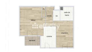  Appartement � vendre 2 pi�ces 49 m�