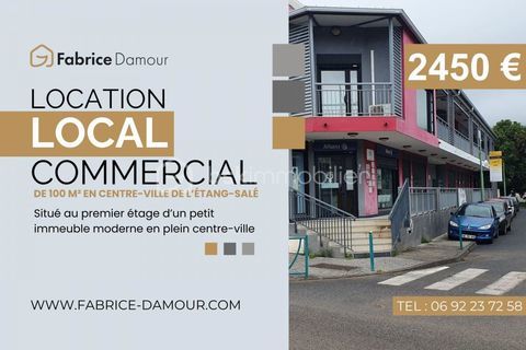Location Local Commercial ou Professionnel de 100 m&sup2; sur L'&Eacute;tang-Sal&eacute; 2450 97427 L etang sale