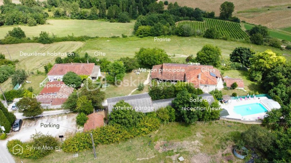 � vendre  Maison Montcuq (46800)