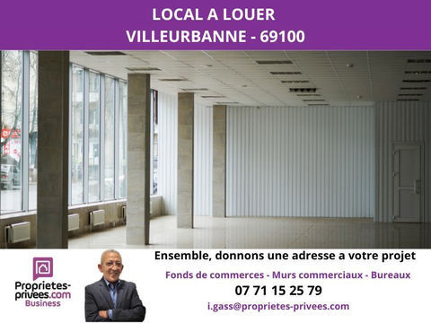 69100 VILLEURBANNE - Local commercial 150 m&sup2;, Secteur Tonkin 2500 69100 Villeurbanne