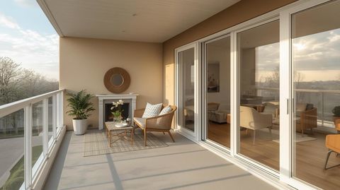   **DERNIER ETAGE TERRASSE AVEC STATIONNEMENT Appartement - 2 pi�ce(s) - 42 m�