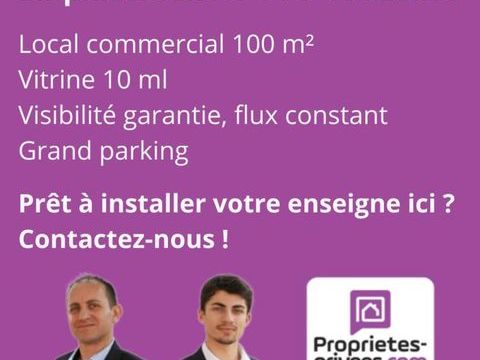 EMPLACEMENT N&deg;1 - Local commercial 100 m&sup2;, Varennes Vauzelles 2000 58640 Varennes vauzelles