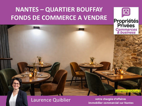 44000 NANTES BOUFFAY-  RESTAURANT 30 COUVERTS, TERRASSE 198360 44000 Nantes