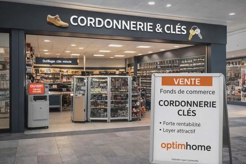 Fonds de commerce de cordonnerie � Centre commercial � Emplacement N&deg;1 � Forte rentabilit&eacute; - Savenay (44) 128400 44260 Savenay