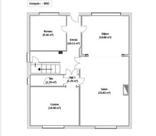  Maison � vendre 15 + pi�ces 320 m�