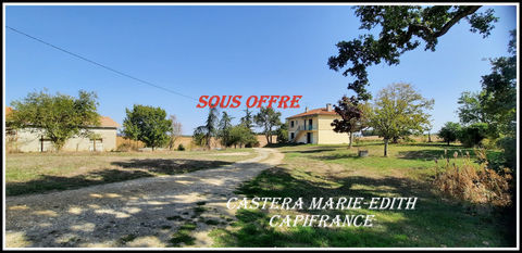   Dpt Gers (32), ferme 4 HECTARES � vendre � 15 minutes d'AUCH Ferme - 7 pi�ce(s) - 137 m�