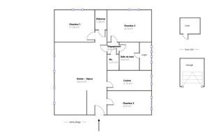  Appartement � vendre 5 pi�ces 82 m�