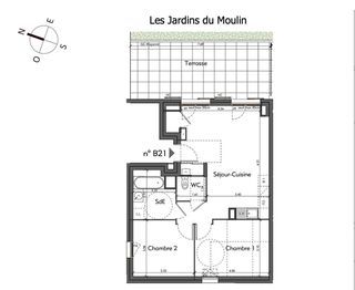  Appartement � vendre 3 pi�ces 58 m�