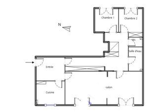  Appartement � vendre 4 pi�ces 91 m�