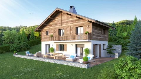   Vivez la montagne autrement : chalet au c�ur d'un cadre bucolique proche Combloux Maison - 5 pi�ce(s) - 107 m�