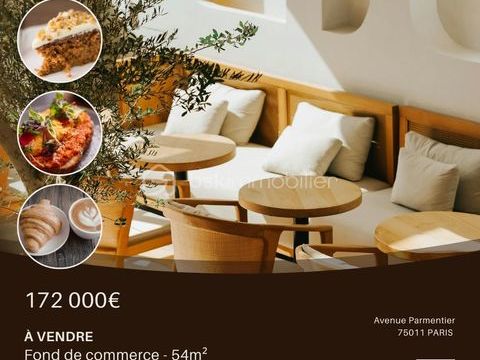 Fond de commerce - Salon de th&eacute; 147000 75011 Paris 11e arrondissement