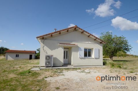   ? Charmant Pavillon de Plain-Pied � Vendre � Le Grand Madieu, Charente (16450) ? Maison - 4 pi�ce(s) - 82 m�