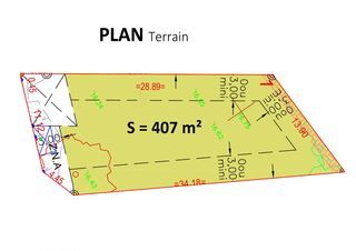  Terrain � vendre 407 m�