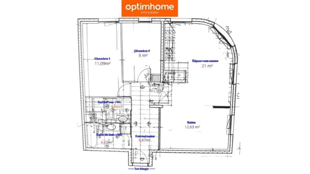 � vendre  Appartement Paris 19