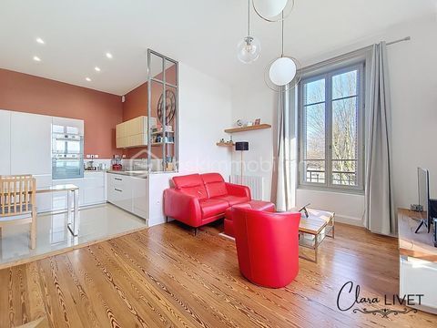   ? Exclusivit� � T3 de charme dans maison de ma�tre du XIXe si�cle � Limas ? Appartement - 3 pi�ce(s) - 73 m�