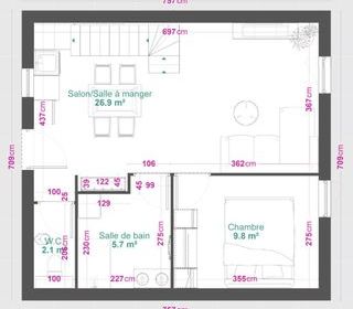  Appartement � vendre 3 pi�ces 60 m�